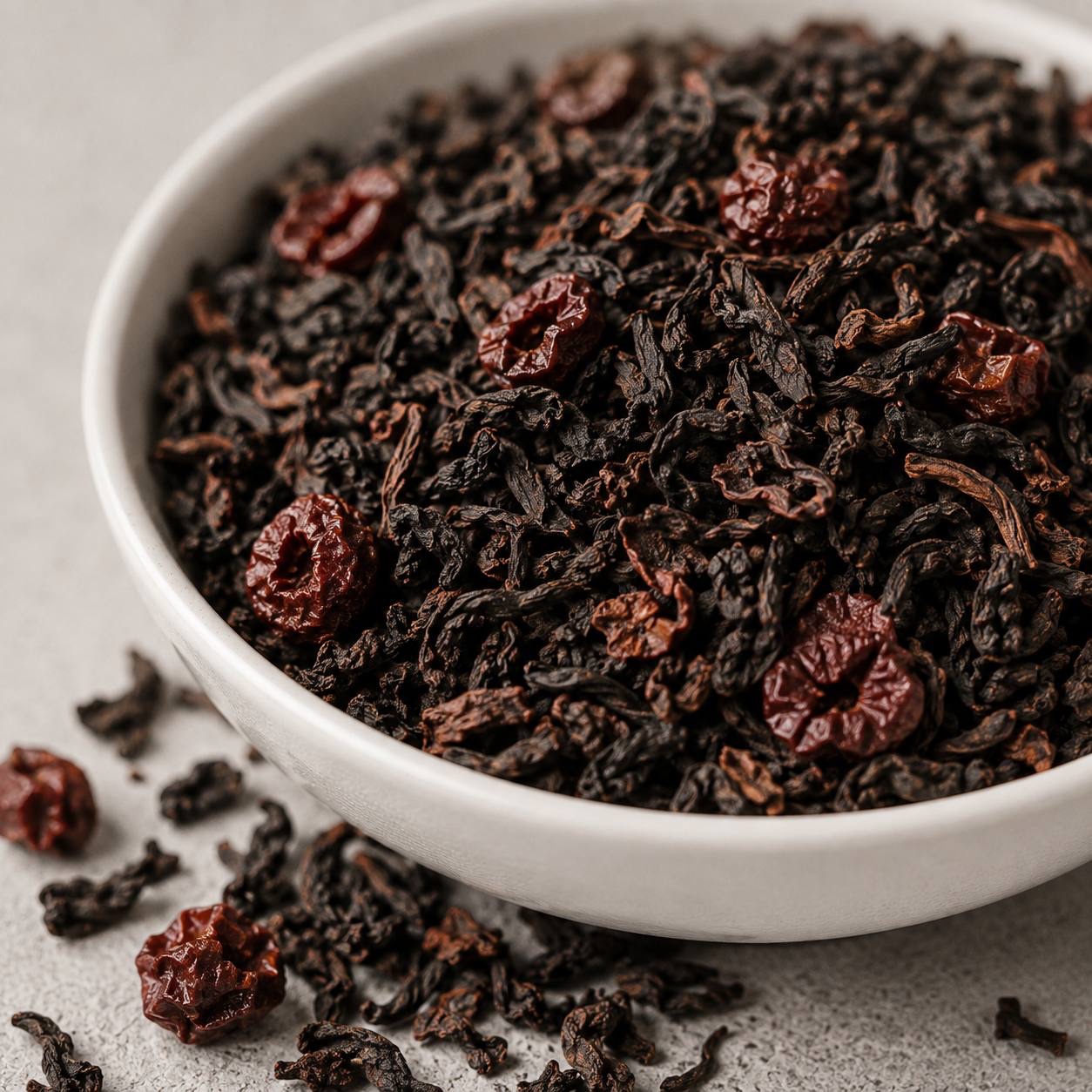 Shou Pu-erh with cherry - Image 3