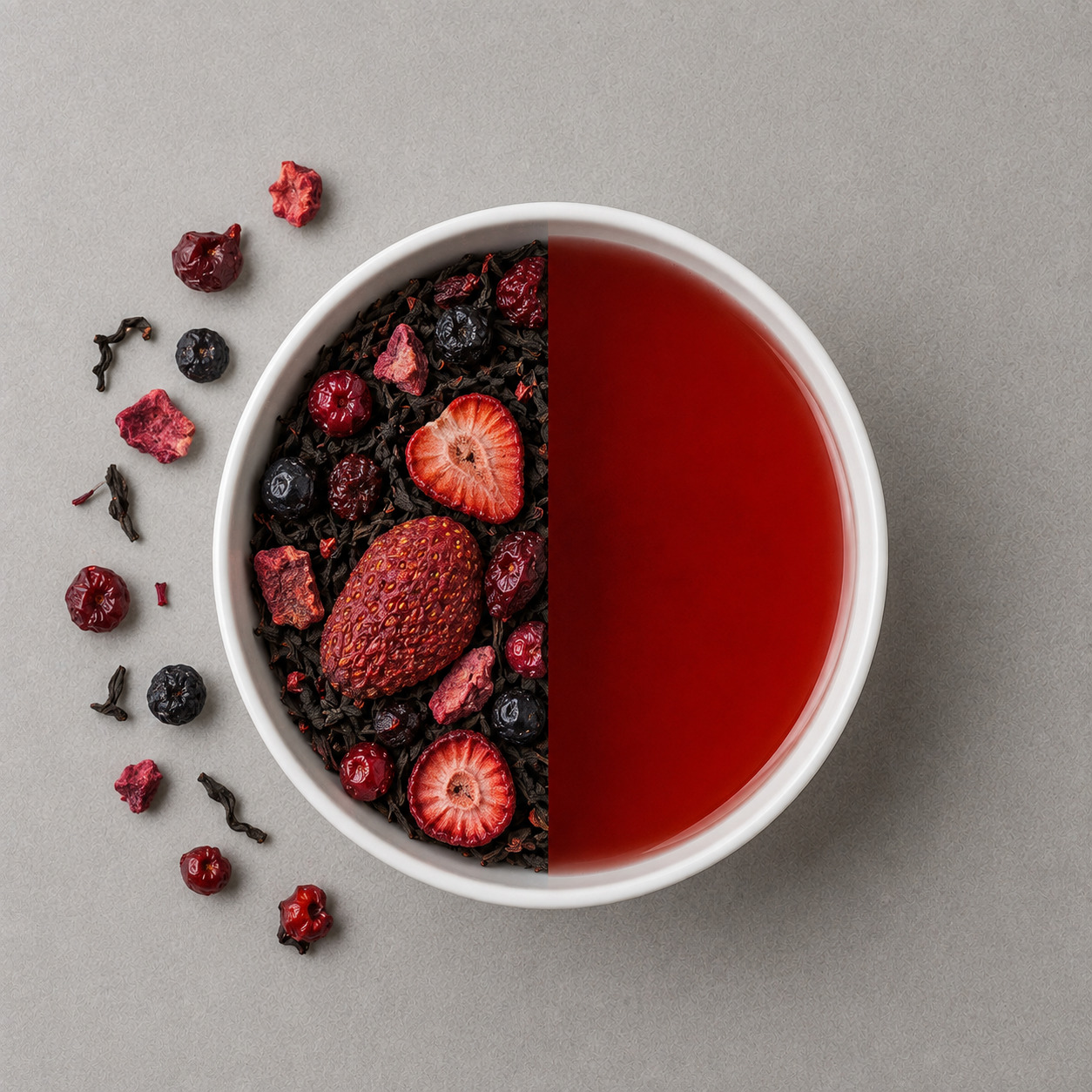 Black Tea with Berries