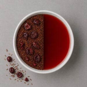Rooibos Tea with cherry pieces