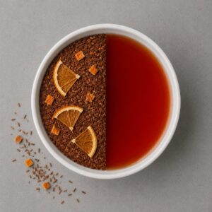 Rooibos with orange peels